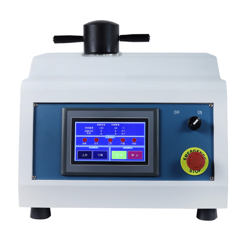 دستگاه نصب تمام اتوماتیک نمونه متالوگرافی ZXQ-1 با آب خنک کننده